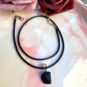 Natural Stone Pendant Necklace
